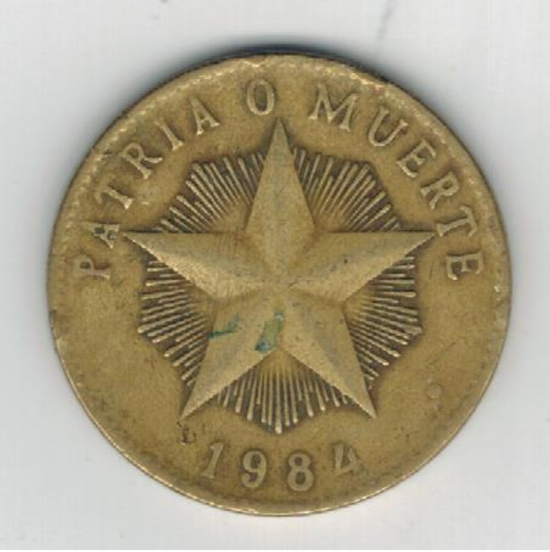 Cuba 1 Peso 1984. Used, See Scan. - Cuba