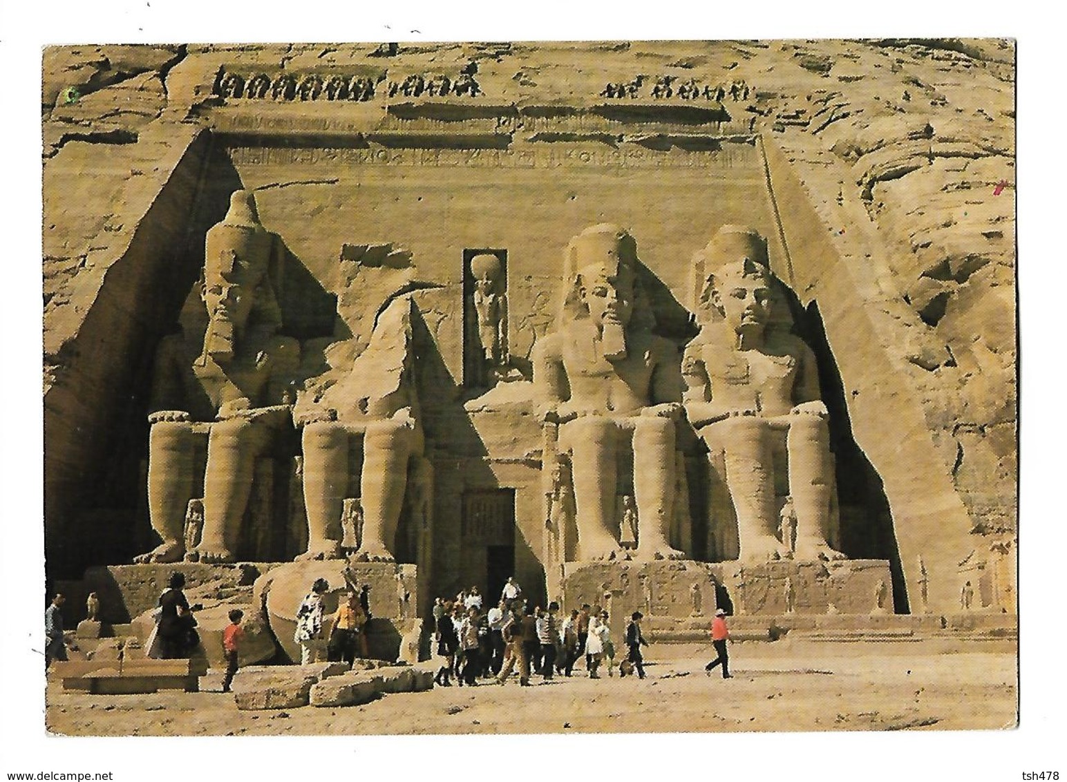 EGYPTE---ABU-SEMBE---The Temple Of ABU-SEMBEL---voir 2 Scans - Tempels Van Aboe Simbel