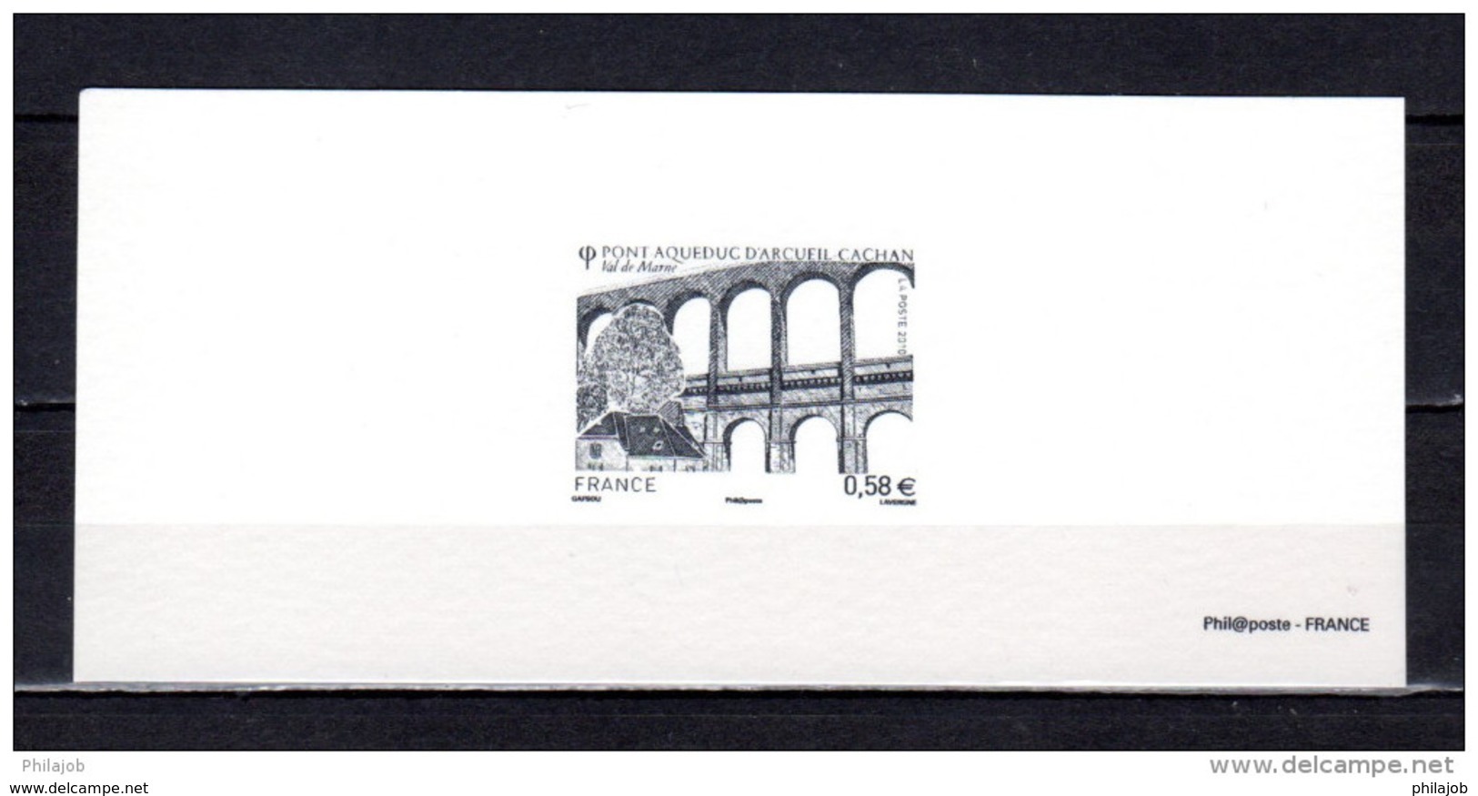 " PONT-AQUEDUC D'ARCUEIL-CACHAN " Sur Gravure Officielle De 2010 N° YT 4503  En PARFAIT état ! - Ponti