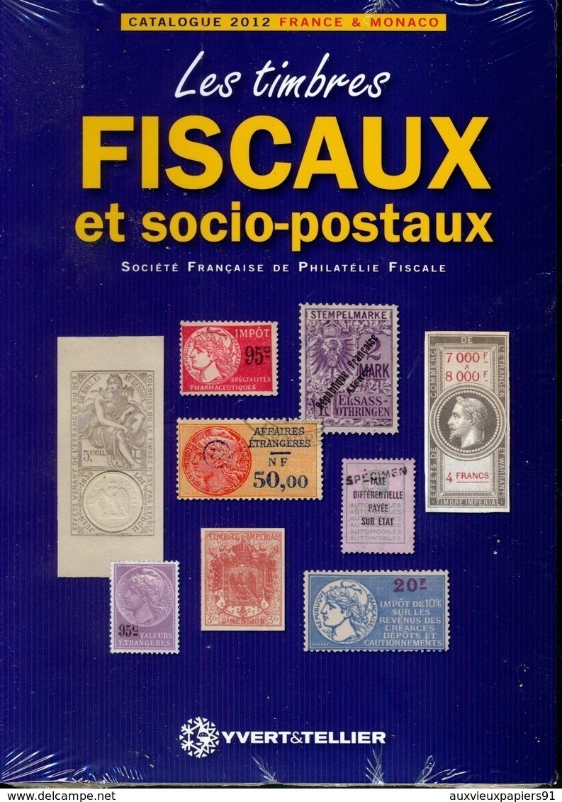 Timbres Fiscaux Et Socio-postaux France Et Monaco Sous Blister - Yvert Et Tellier - 2012 Neuf - Autres & Non Classés