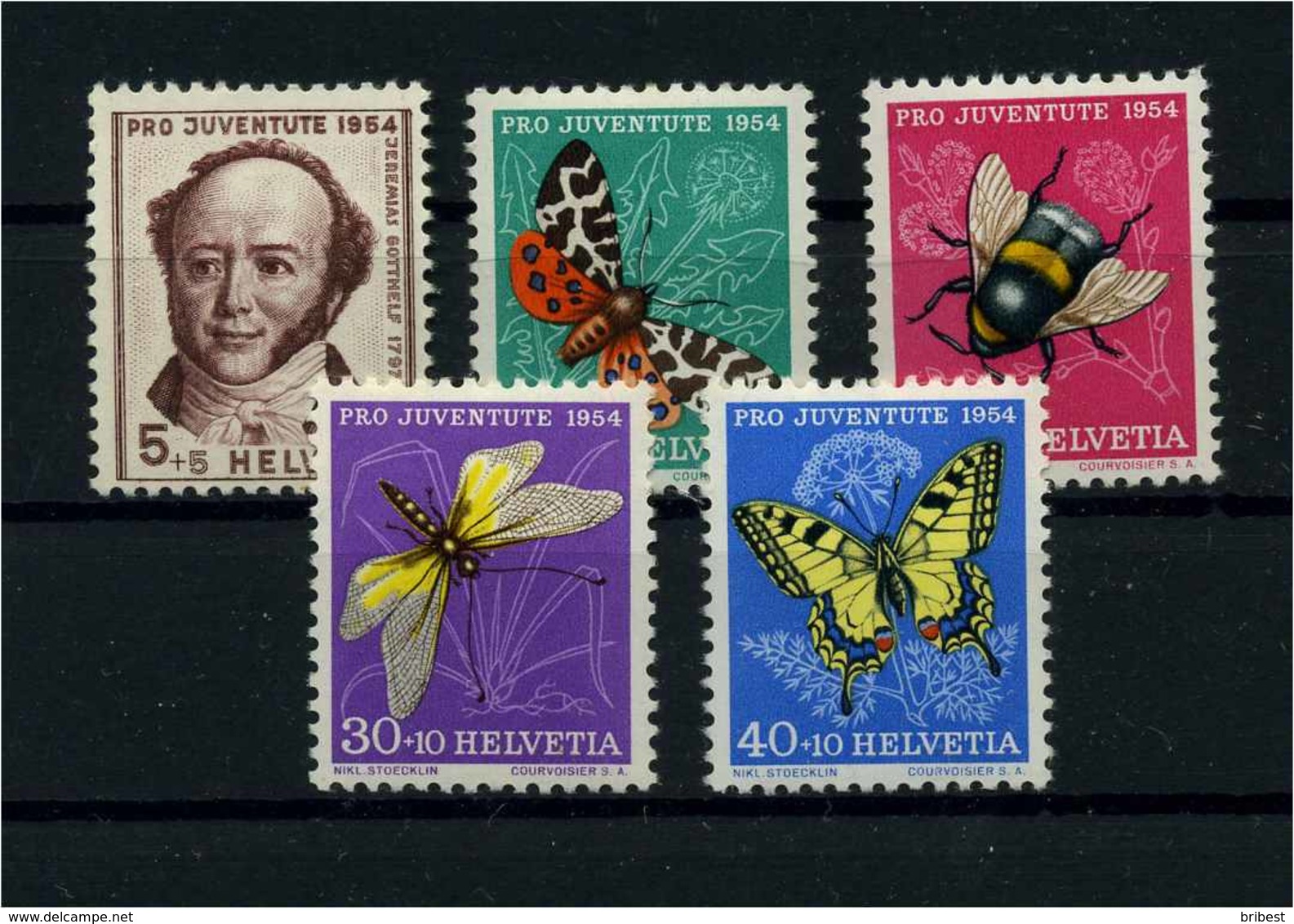 SCHWEIZ 1954 Nr 602-606 Postfrisch (111341) - Sonstige & Ohne Zuordnung