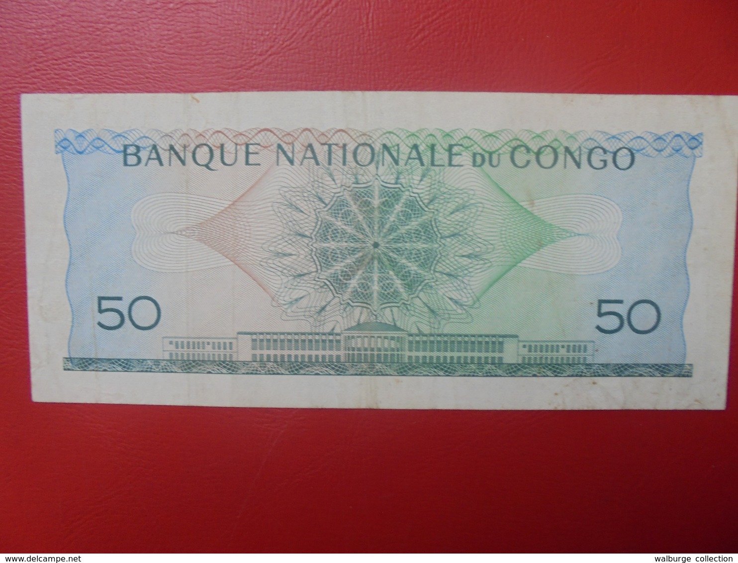 CONGO 50 FRANCS 1962 CIRCULER (B.10) - République Démocratique Du Congo & Zaïre