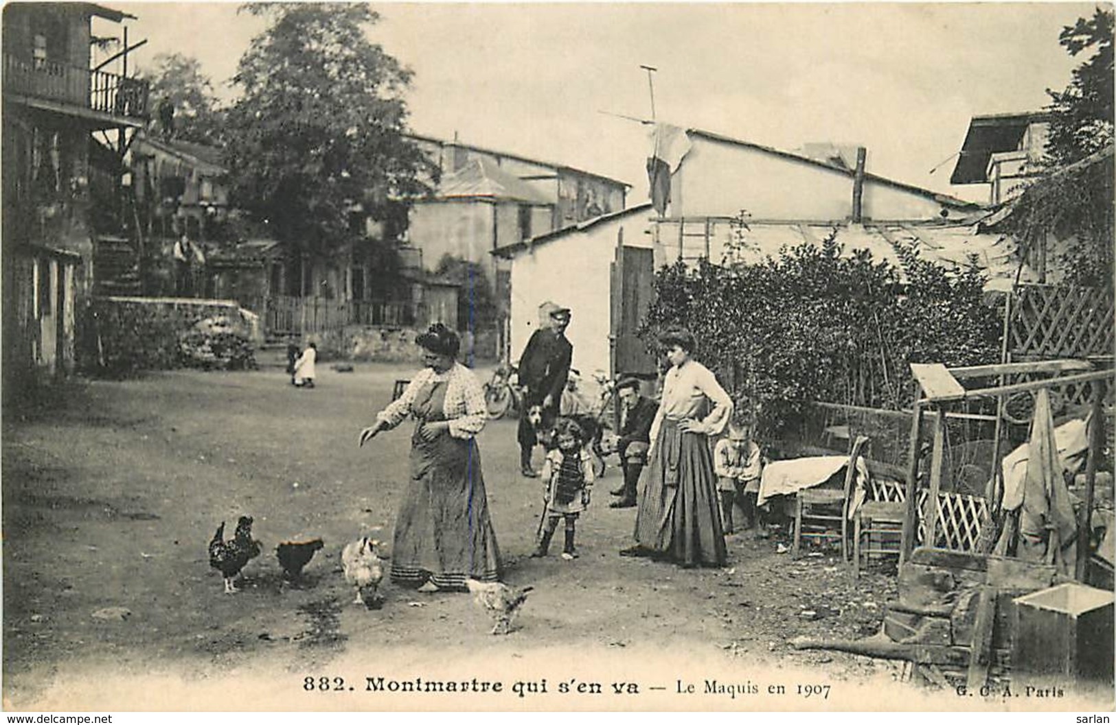 75 , TOUT PARIS XVIII , MONTMARTRE , Le Maquis En 1907 , * 436 31 - Arrondissement: 18