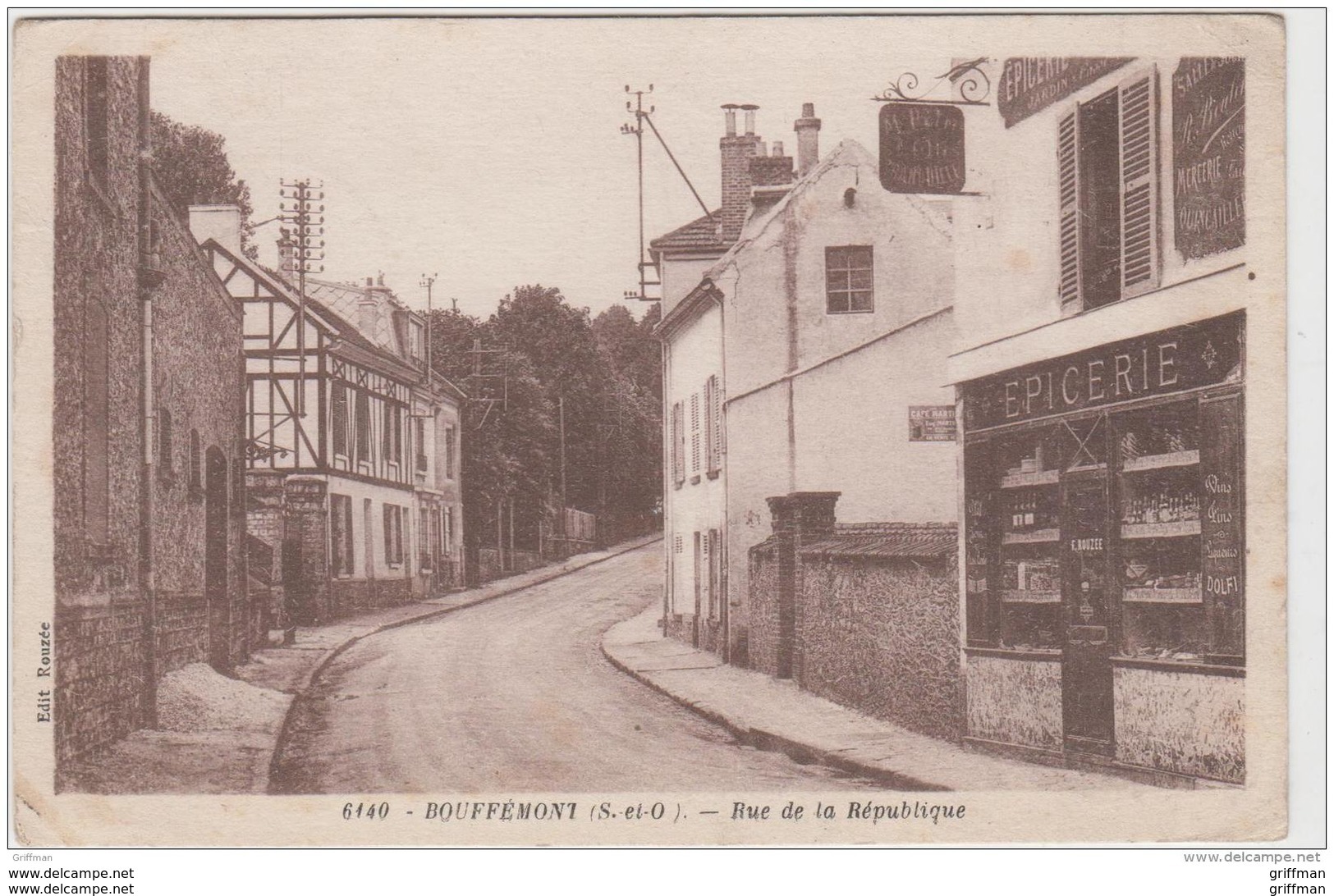 BOUFFEMONT RUE DE LA REPUBLIQUE TBE - Bouffémont