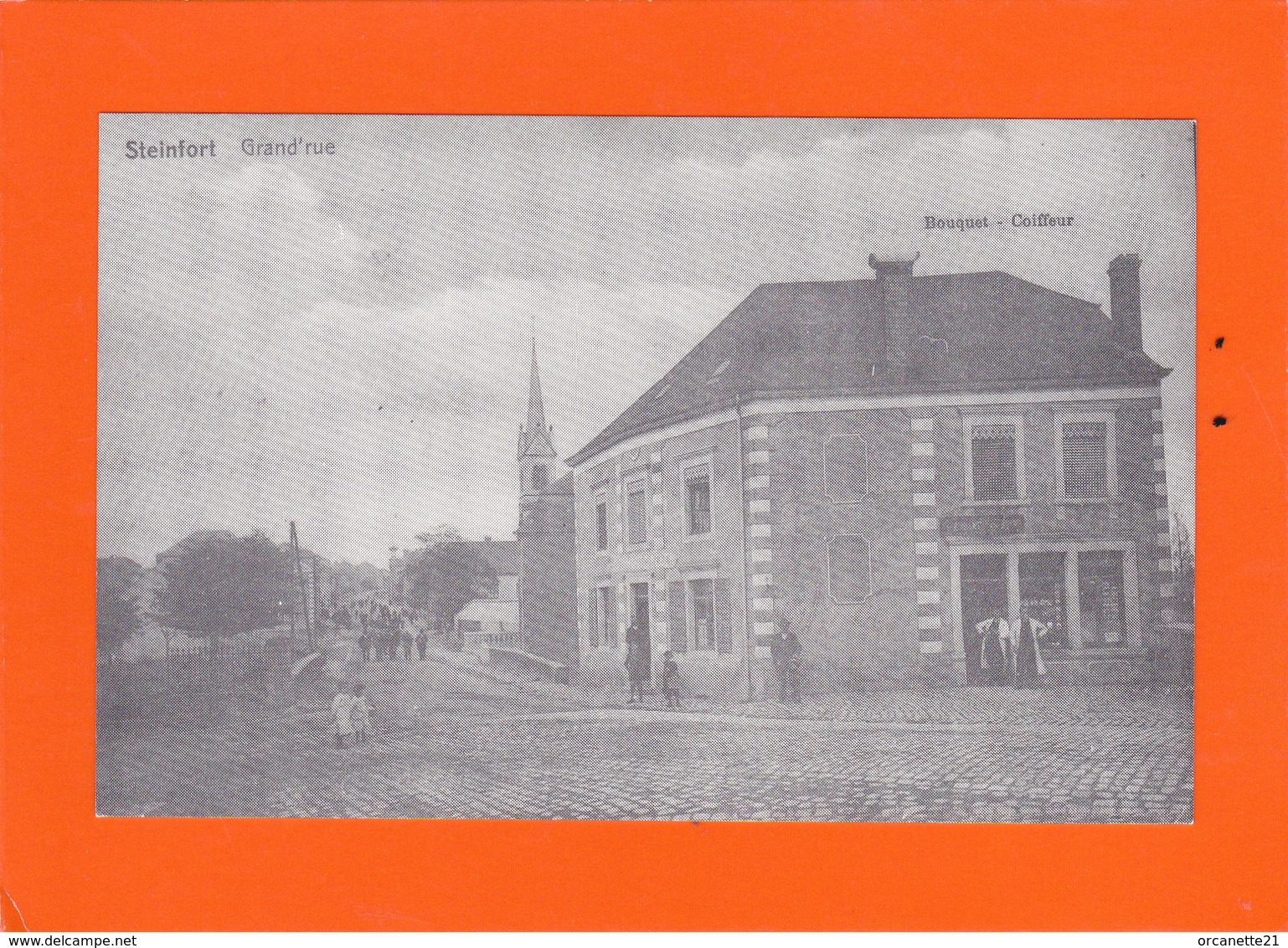 Steinfort - Reproduction !!! -  2 Scans - Grand'rue - Altri & Non Classificati