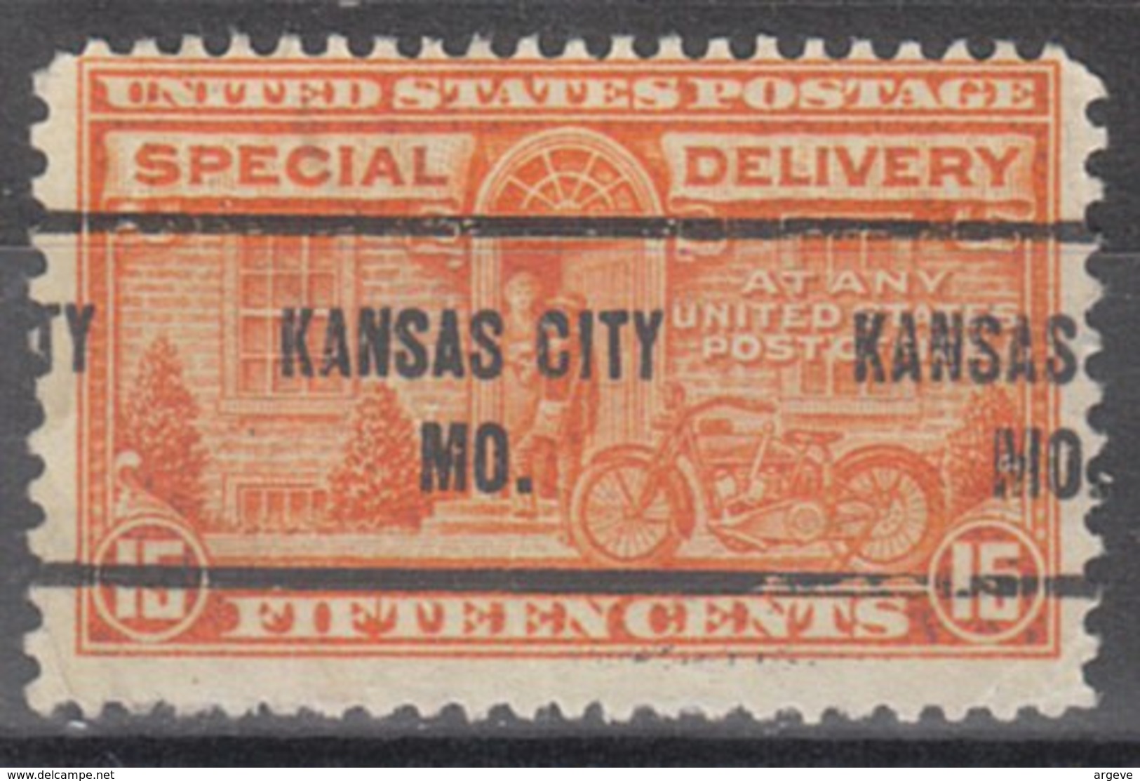 USA Precancel Vorausentwertung Preo, Locals Missouri, Kansas City E16-257 - Vorausentwertungen