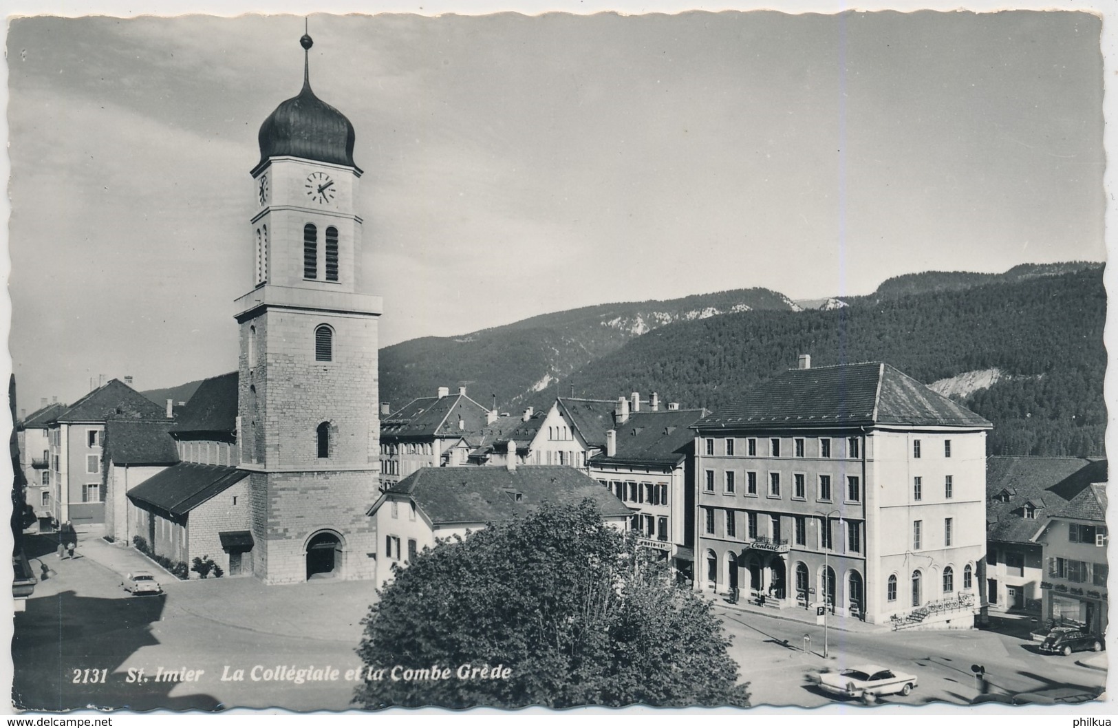 St. Imier La Collégiale Et La Combe Grède - Saint-Imier 