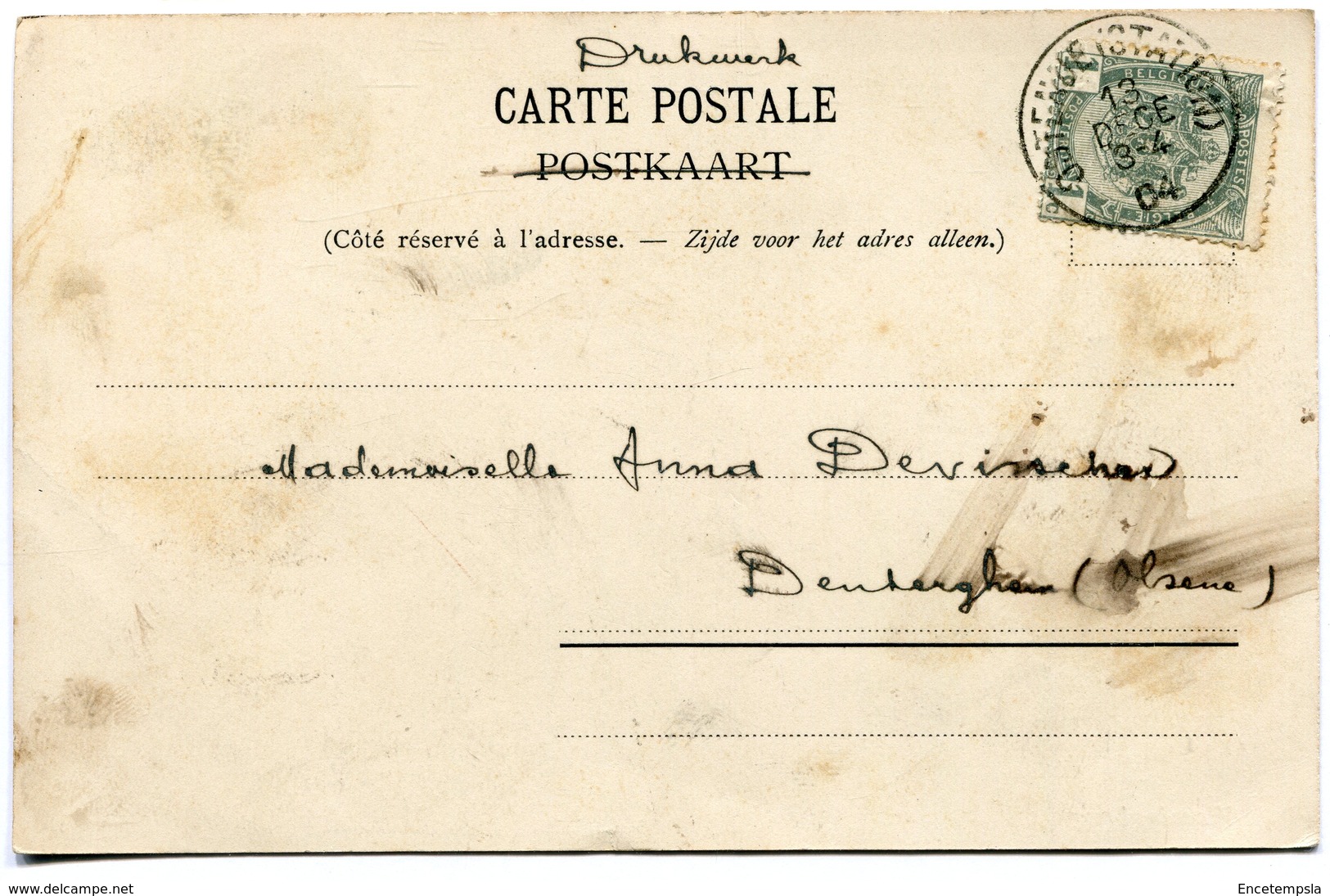 CPA - Carte Postale Signée Par HENRI BAELS - Belgique - Brugge - Vlamingbrug - 1904 ( HB10941) - Brugge