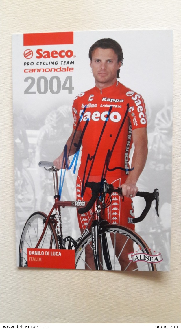 Danilo Di Luca Saeco 2004 Signée - Cyclisme