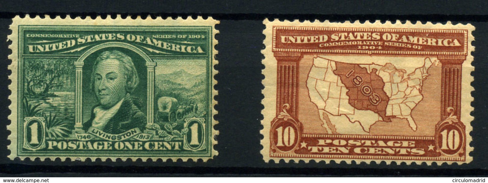 Estados Unidos Nº 159 Y 163. Año 1904 - Unused Stamps