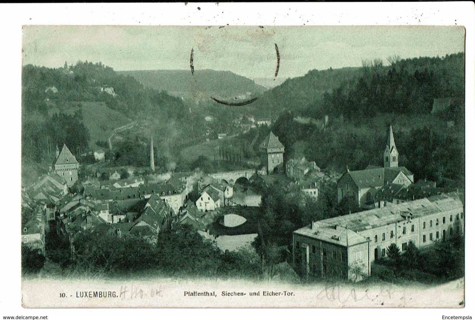 CPA-Carte Postale-Luxembourg- Pfaffenthal- Siechen Und Eicher Tor VM10771 - Luxemburg - Stad