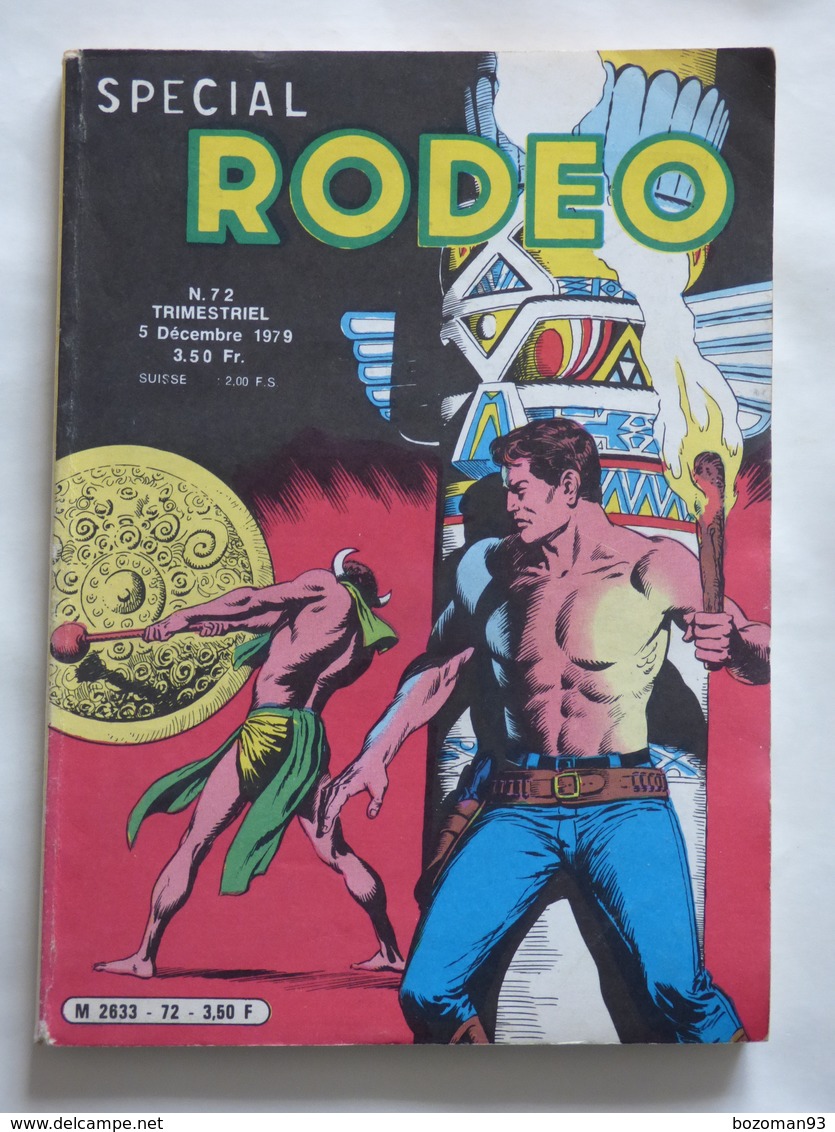 SPECIAL RODEO   N° 72  TBE - Rodeo