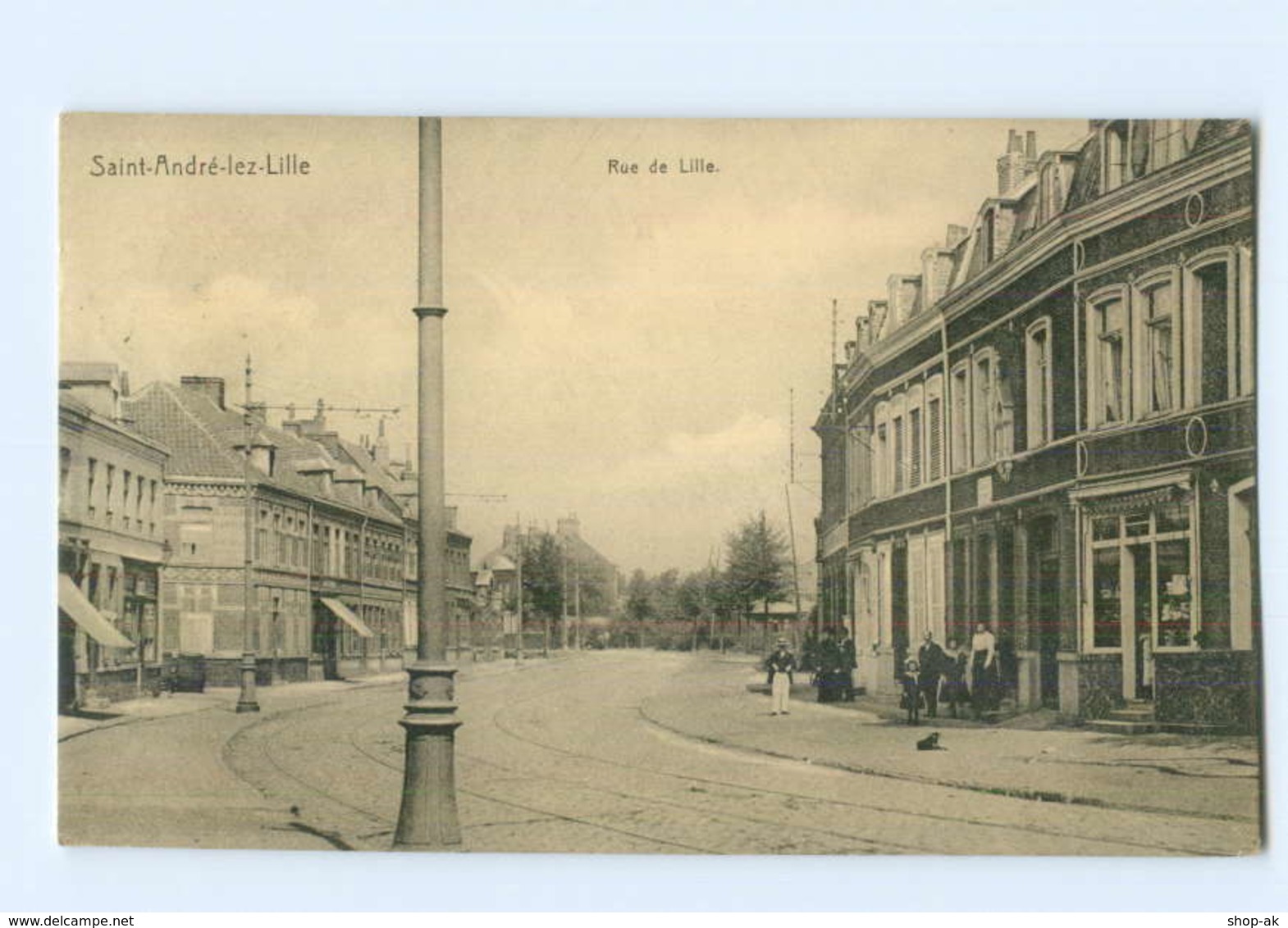 T7258/ Frankreich Saint-André-lez-Lille Rue De Lille 1917 AK - Sonstige & Ohne Zuordnung