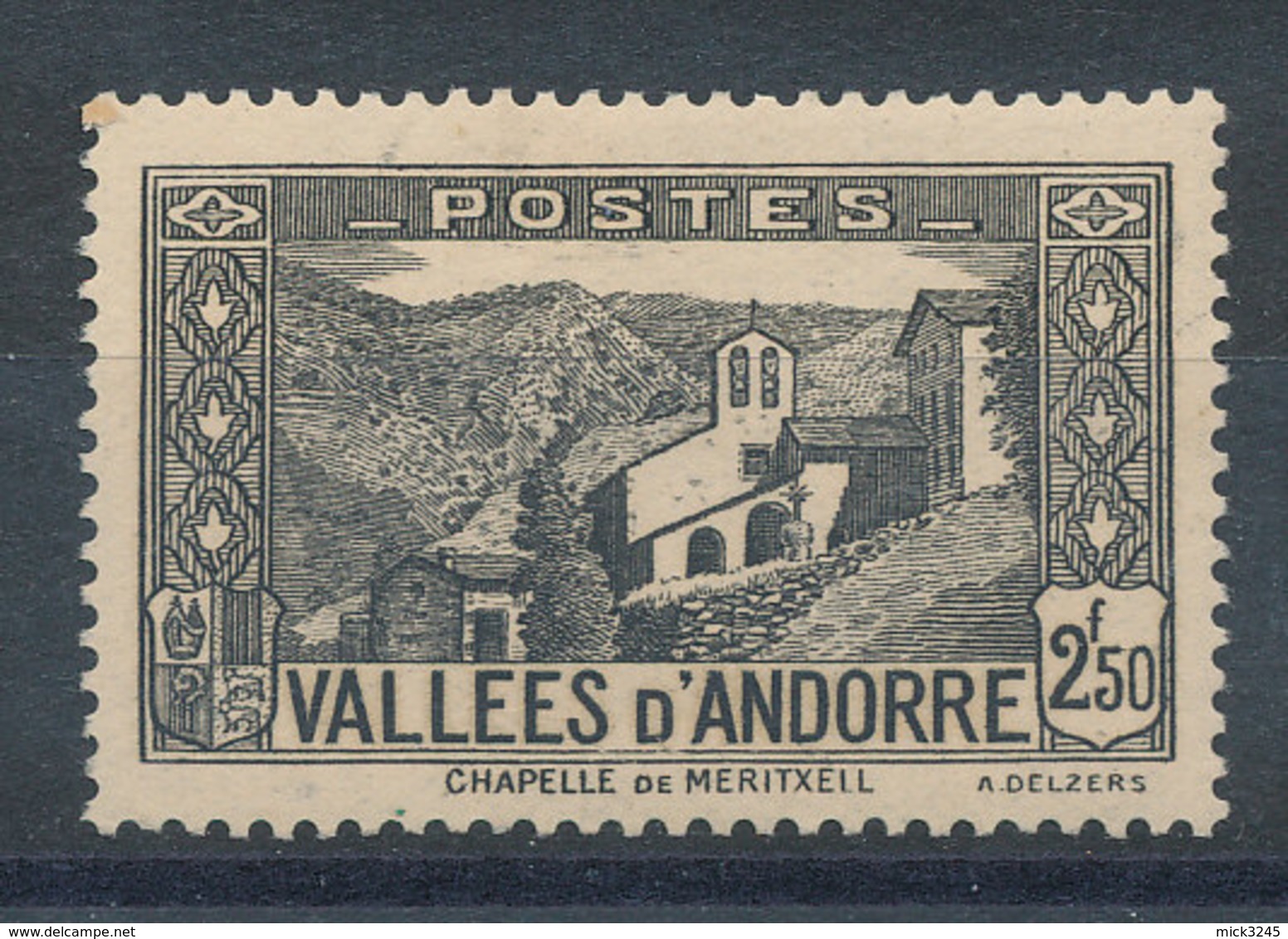 Andorre  N°86* Chapelle De Meritxell Cote 9,30€ - Nuovi