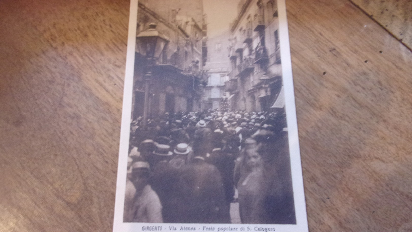 ITALIE SICILIA AGRIGENTE GIRGENTI VIA ATENEA FESTA POPULARE DI S CALOGERO - Altri & Non Classificati