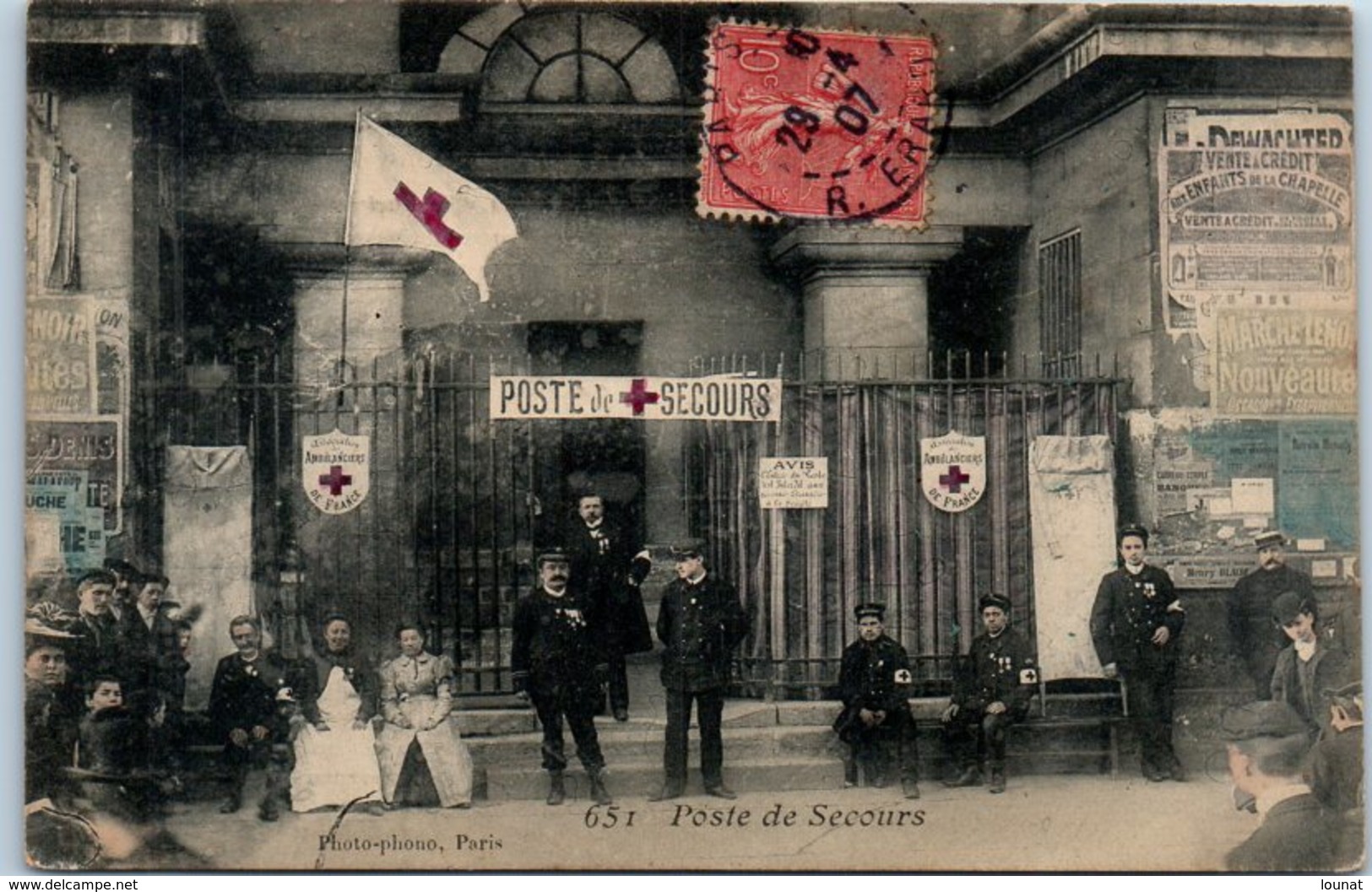 CROIX ROUGE - Poste De Secours - Croix-Rouge