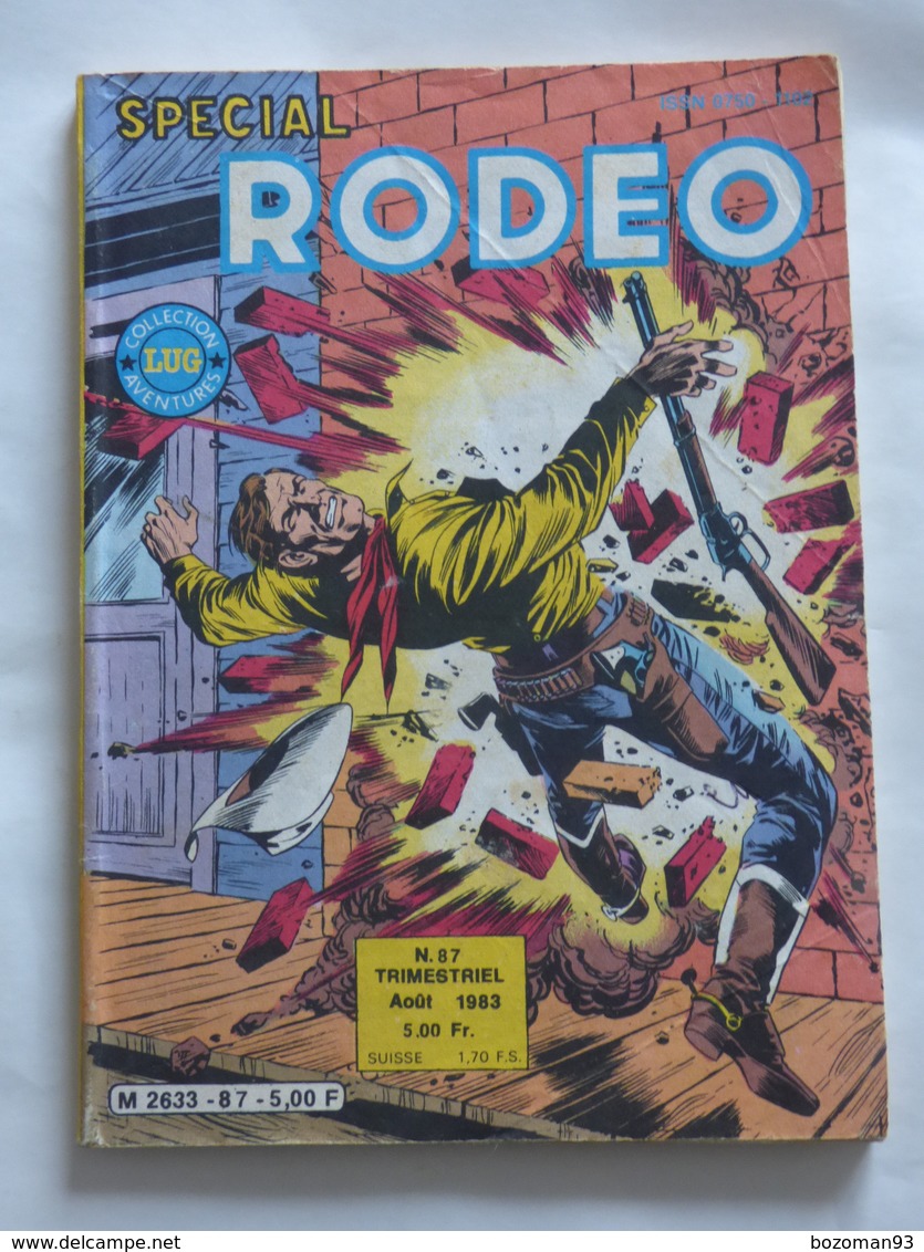 SPECIAL RODEO   N° 87  TBE - Rodeo