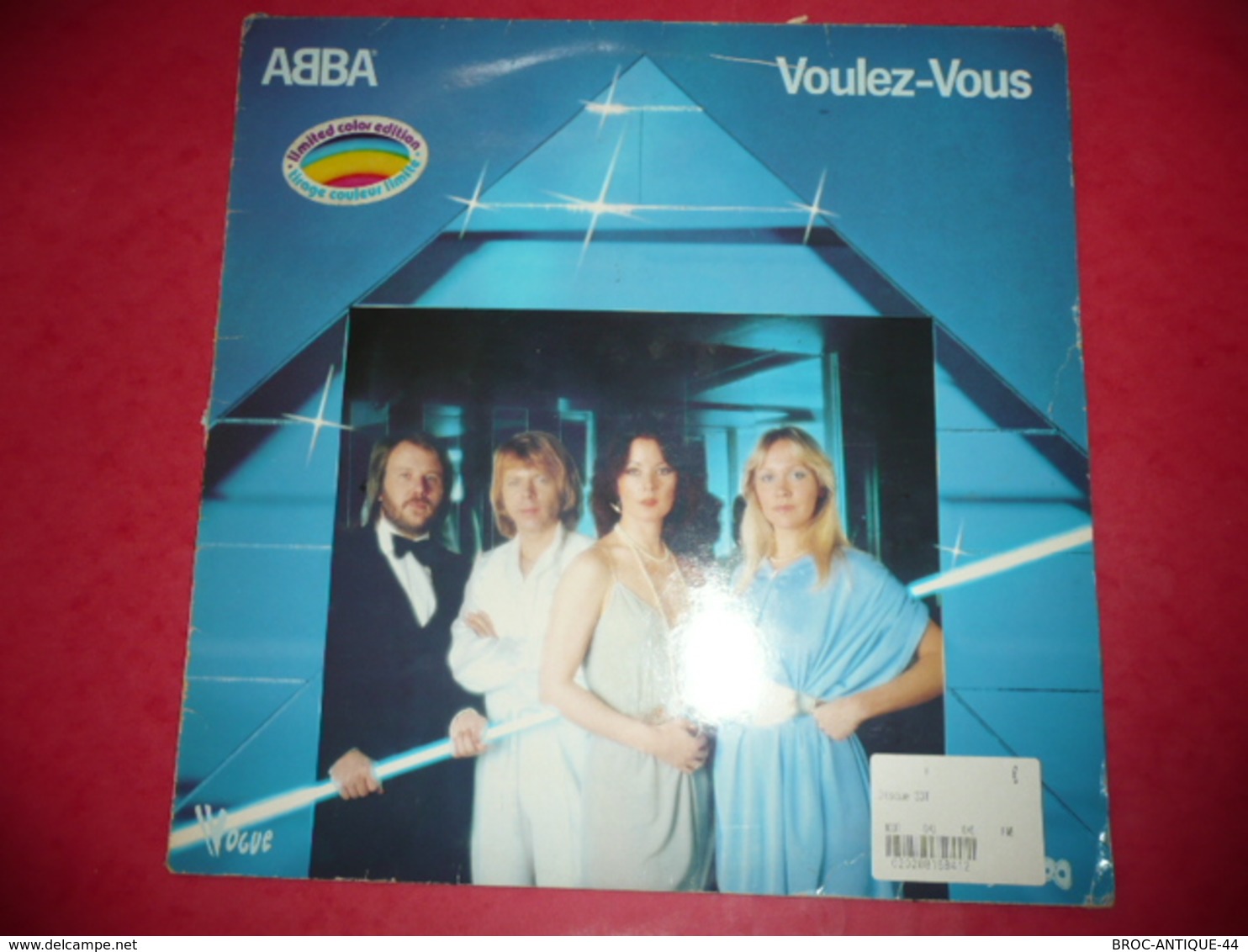 LP33 N°127 - ABBA - VOULEZ-VOUS -  COMPILATION 10 TITRES VINYL ROUGE - Disco, Pop