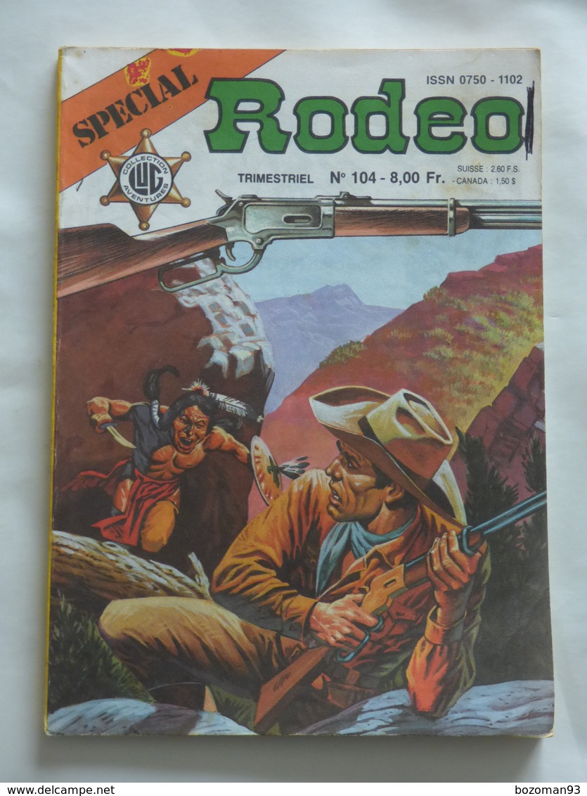 SPECIAL RODEO   N° 104  TBE - Rodeo