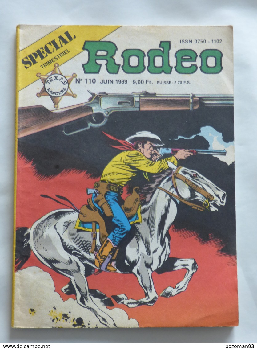 SPECIAL RODEO   N° 110  TBE - Rodeo