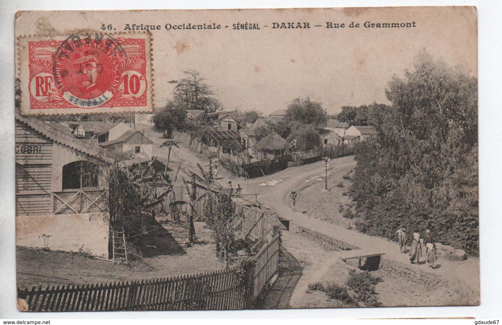 DAKAR (SENEGAL) - RUE DE GRAMMONT - Sénégal