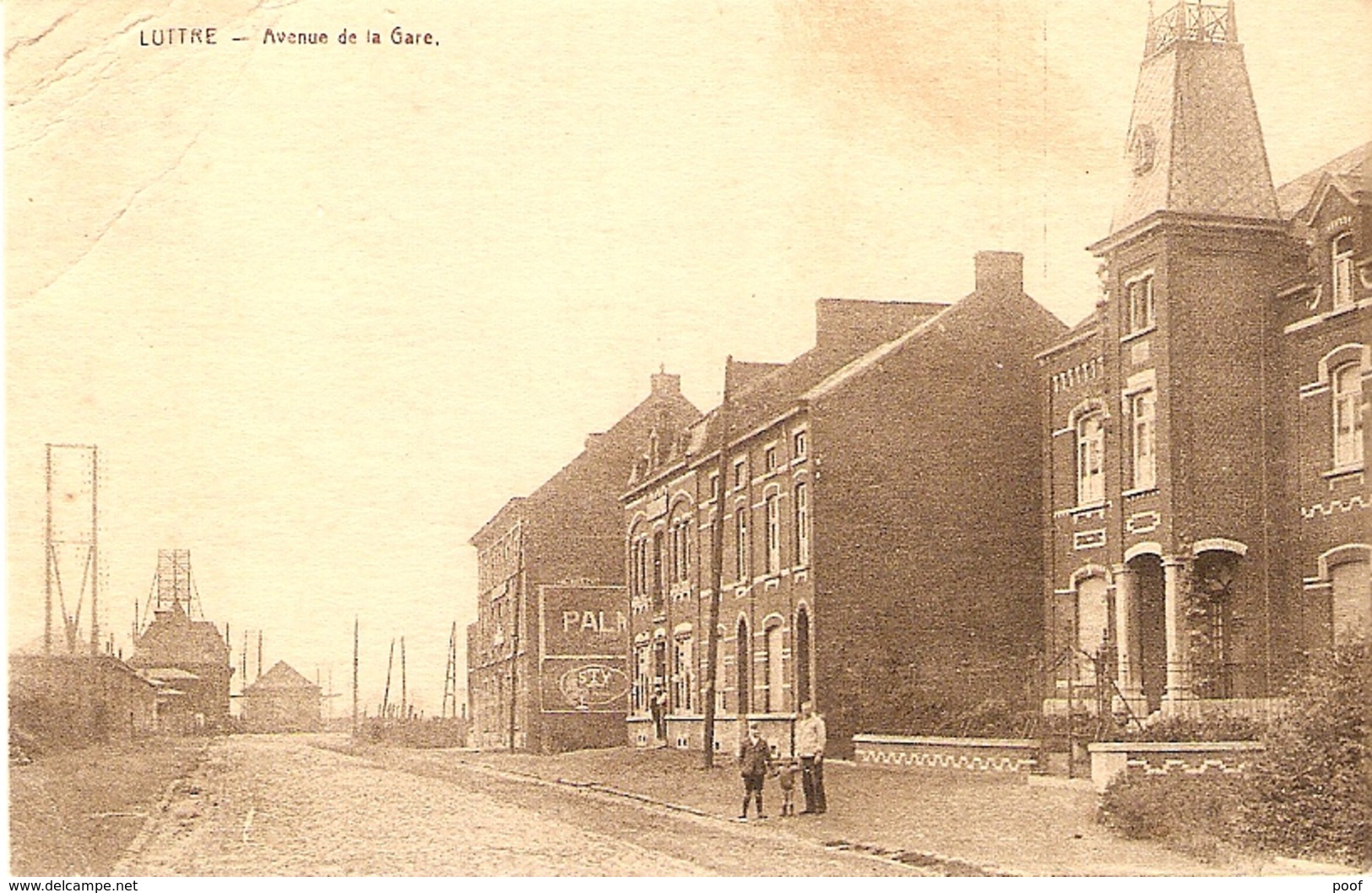 Luttre : Avenue De La Gare 1928 - Pont-à-Celles