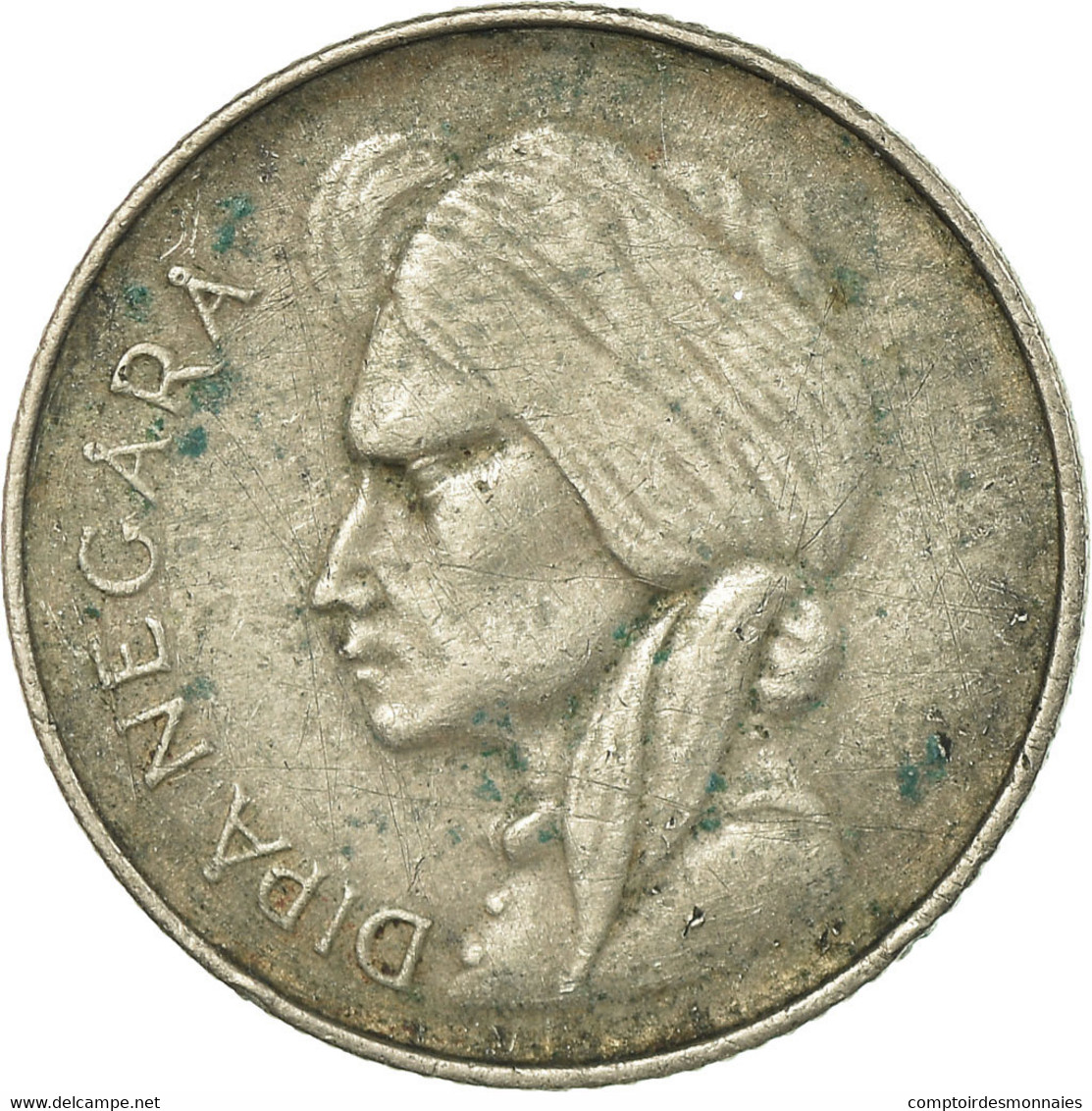 Monnaie, Indonésie, 50 Sen, 1955, TTB, Copper-nickel, KM:10.1 - Indonésie