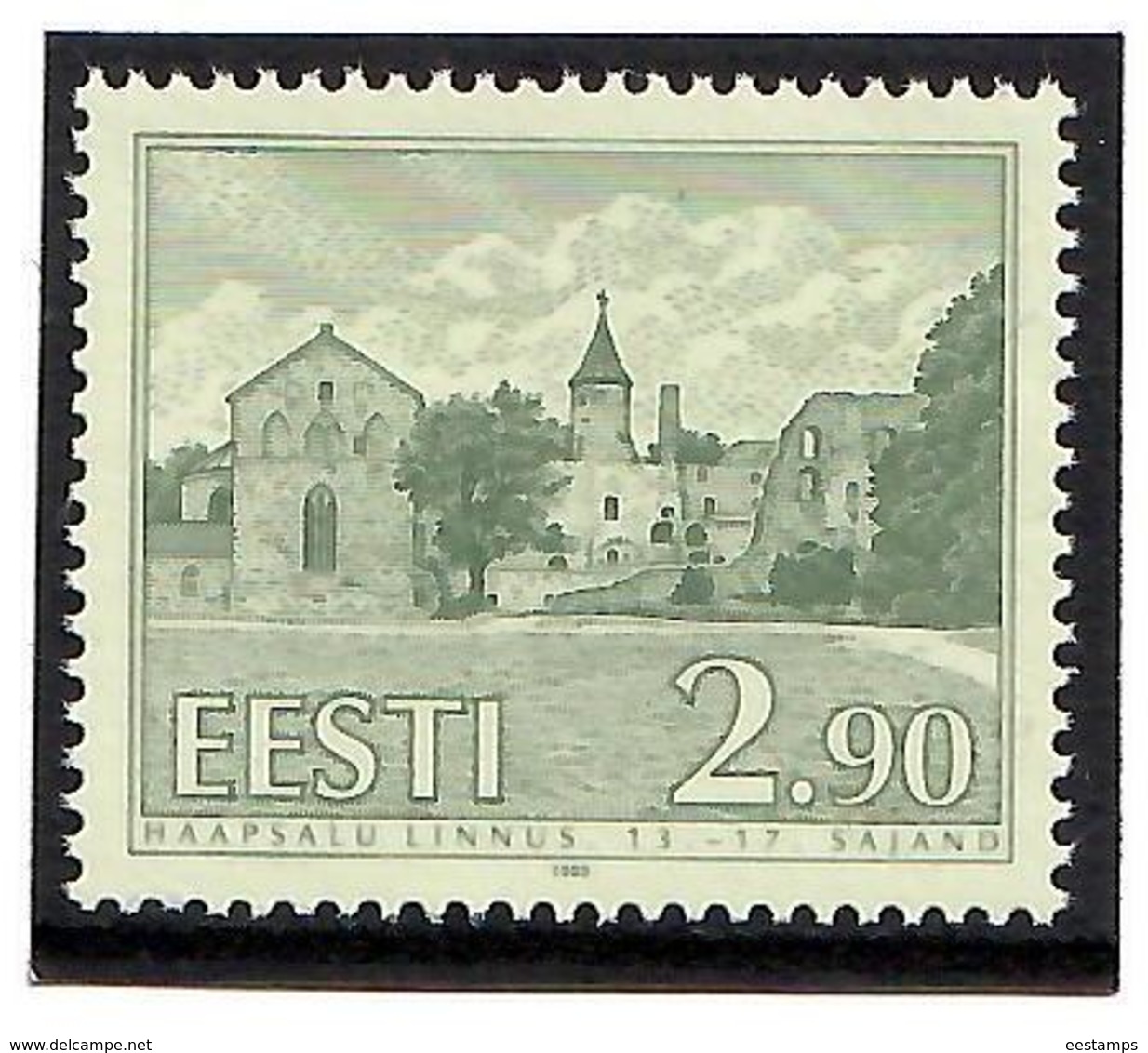 Estonia 1993 .Haapsalu Castle. 1v: 2.90.   Michel #  220 - Estonie