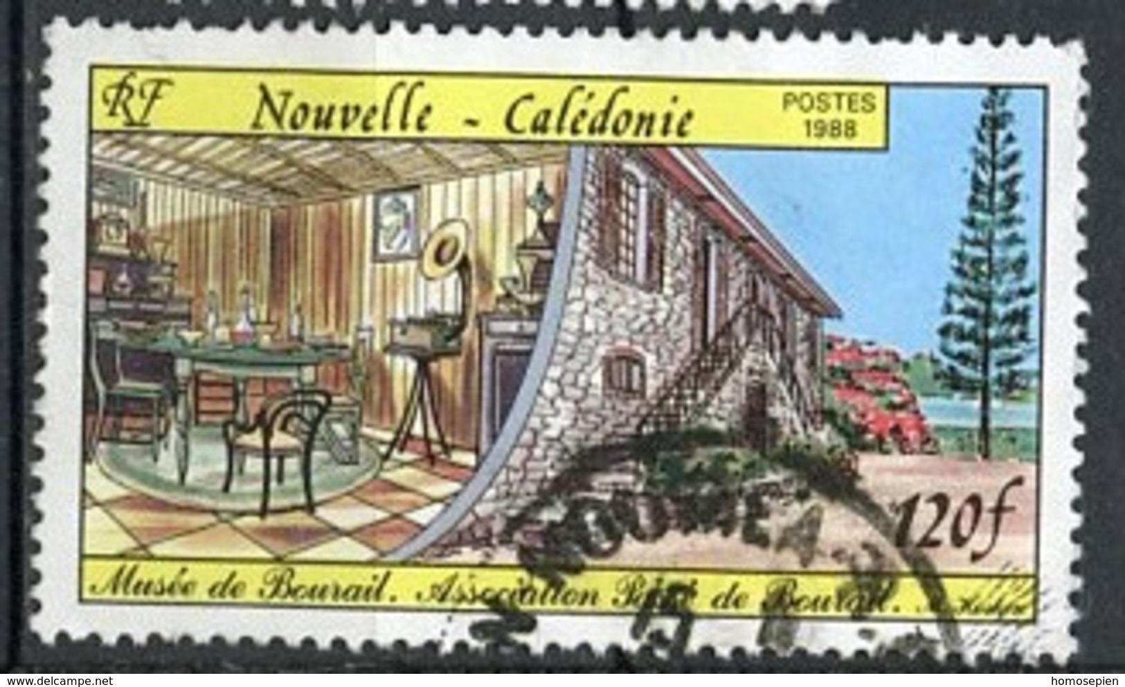 Nouvelle Calédonie - Neukaledonien - New Caledonia 1988 Y&T N°558 - Michel N°829 (o) - 120f Musée De Bourail - Usati