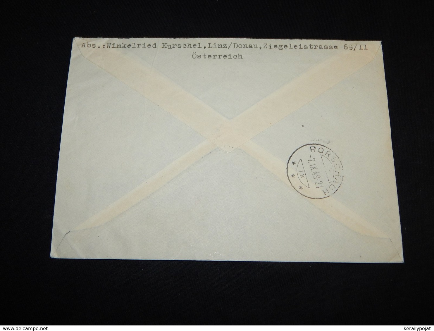 Austria 1949 Linz Registered Express Cover__(L-31520) - Storia Postale