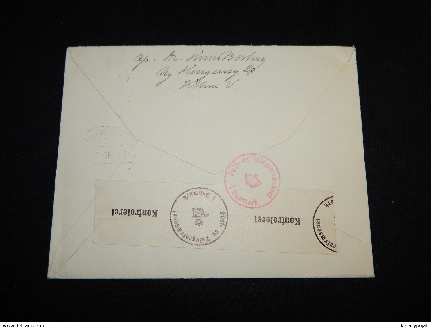 Denmark 1942 Köbenhavn Censored Air Mail Cover To Sweden__(L-31526) - Poste Aérienne