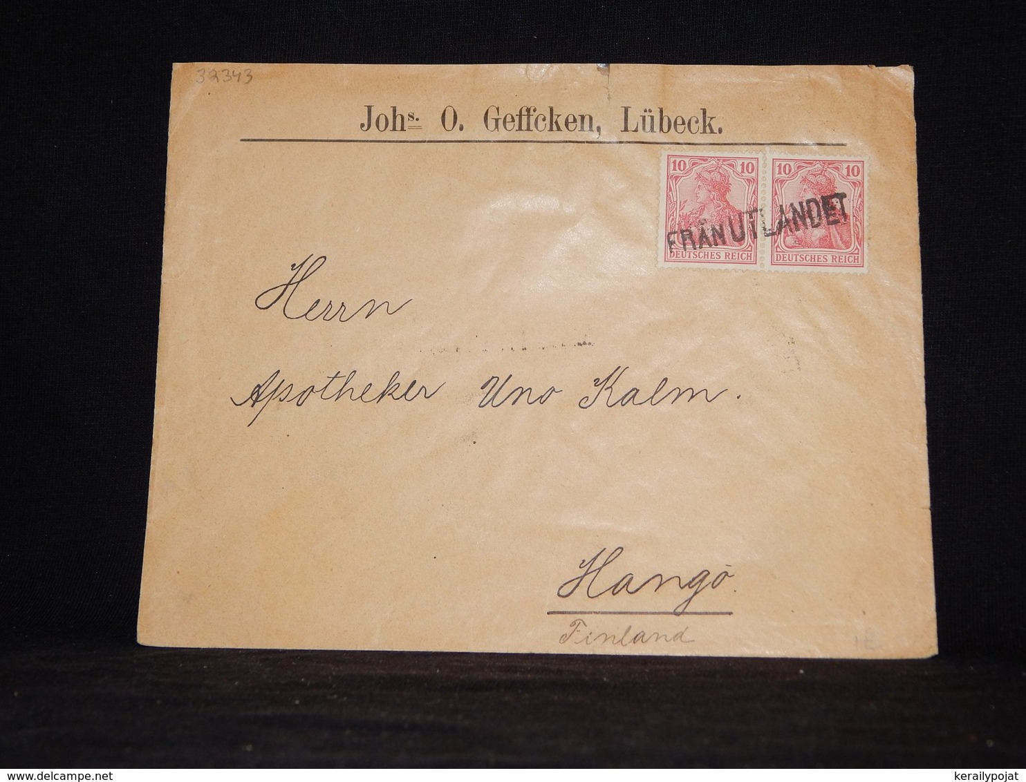 Germany 1902 Från Utlandet Cover To Finland__(L-32343) - Lettres & Documents