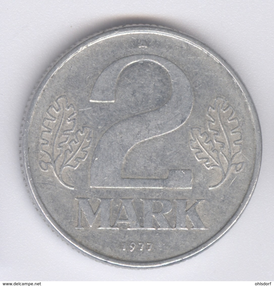 DDR 1977: 2 Mark, KM 48 - 2 Mark