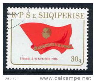 ALBANIA 1986 Albanian Workers' Party Congress Used.   Michel 2308 - Albanien