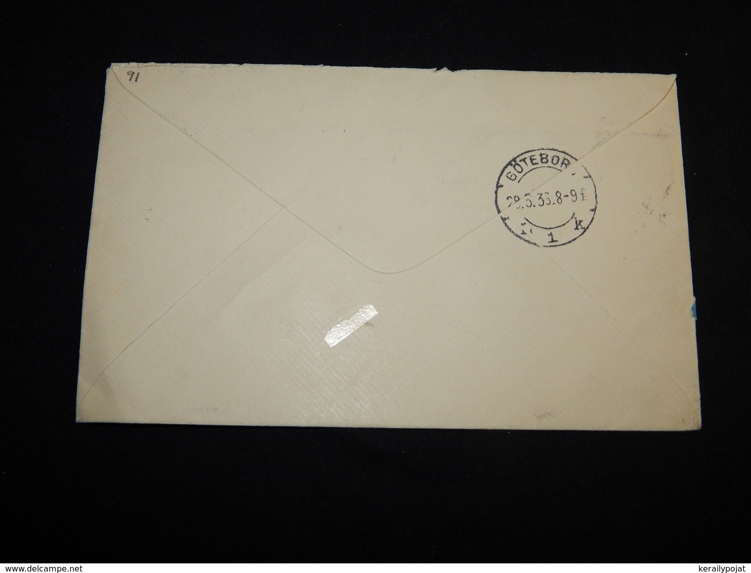 South Africa 1936 Pretoria Air Mail Cover To Sweden__(L-31403) - Posta Aerea