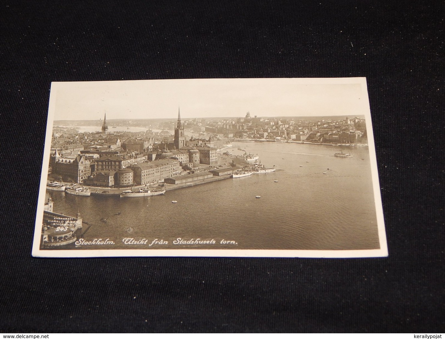 Sweden 1928 Turku Ship Mail Postcard__(L-33284) - Lettres & Documents