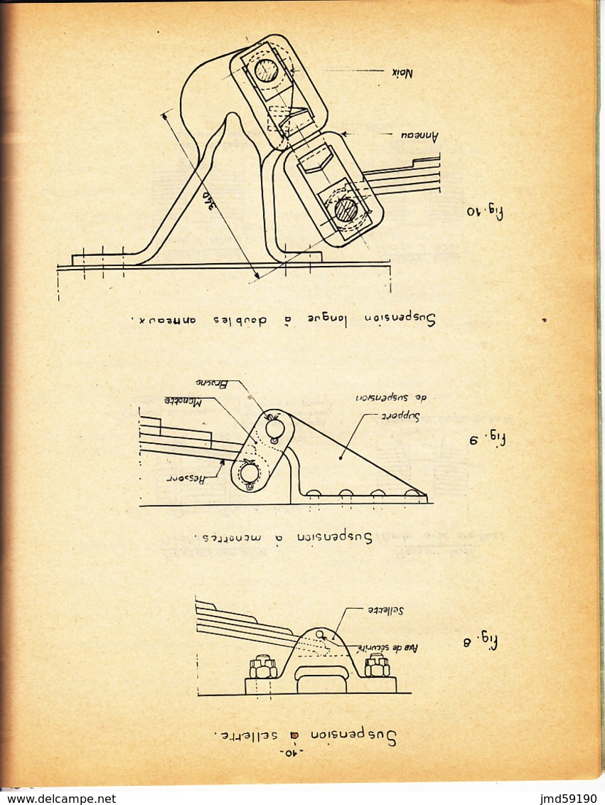 Livret SNCFde 1967 Du Centre De Formation Sur LES ORGANES DE ROULEMENT Comme Neuf - Chemin De Fer