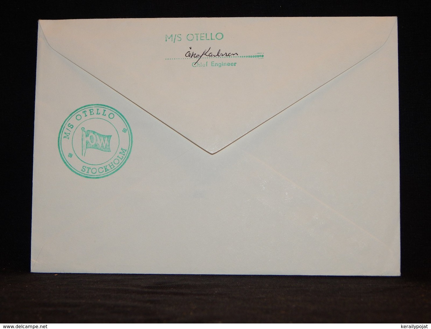 Sweden 1982 Tornio M/S Otello Navire Cover__(L-32990) - Lettres & Documents