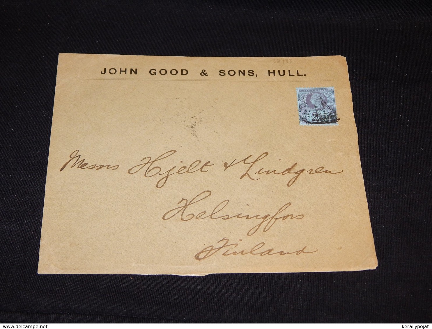 UK 1900's Ship Mail Cover Front__(L-32433) - Lettres & Documents