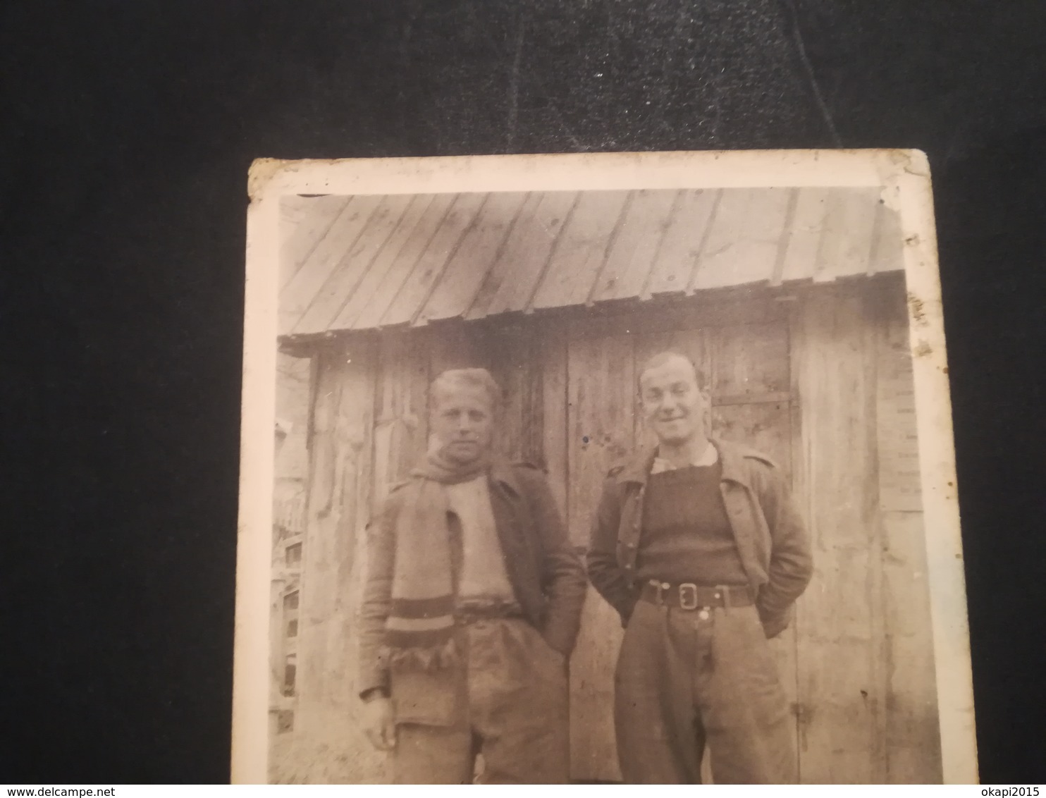 PRISONNIER GUERRE IDENTIFIÉ GUERRE 1939 - 1945 STALAG XVIIIA 2 CARTES - PHOTOS ENVOYÉ À SAINT - SERVAIS NAMUR BELGIQUE