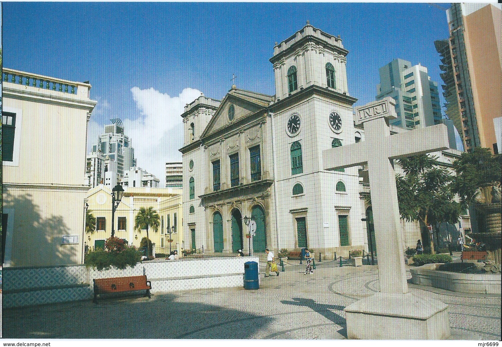 MACAU THE CATHEDRAL  PPC PRINTED BY CLM. - Cina