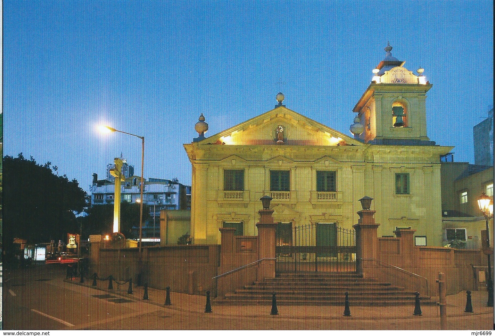 MACAU THE ST. ANTHONY'S CHURCH PPC PRINTED BY CLM. - Macau