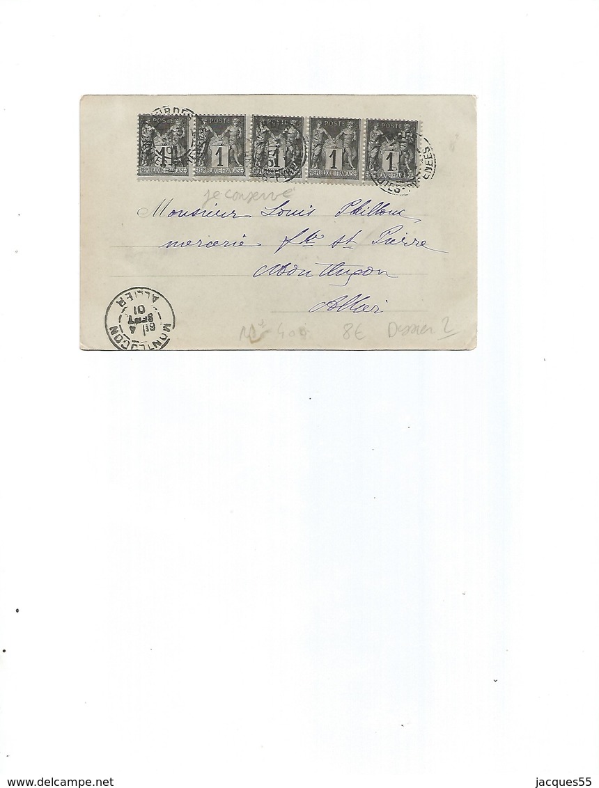 Carte Postale-taxée - Usados