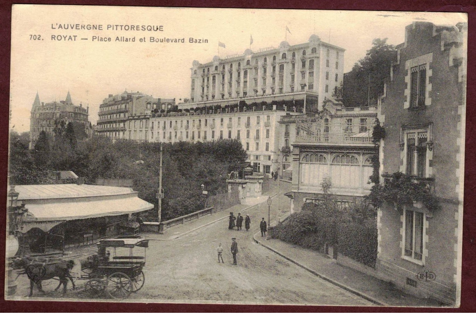 Franchise Militaire Santé * XIII Eme  Région Hôpital 82 Clermont Ferrand *  Puy-de-Dôme  Convalescent 1914 1918 - Guerra Del 1914-18