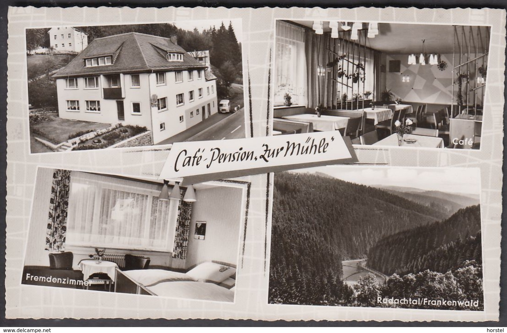 D-95131 Schwarzenbach - Schübelhammer Im Frankenwald - Cafe - Pension "Zur Mühle" - Naila