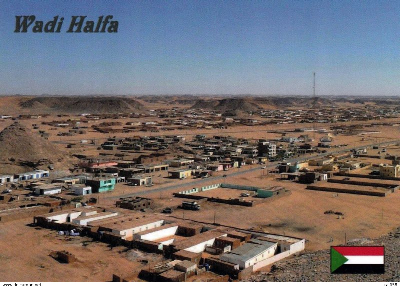 1 AK SudAn * Wadi Halfa - Eine Stadt Im Norden Des Sudan Im Bundesstaat Asch-Schamaliyya - Luftbildaufnahme * - Sudan