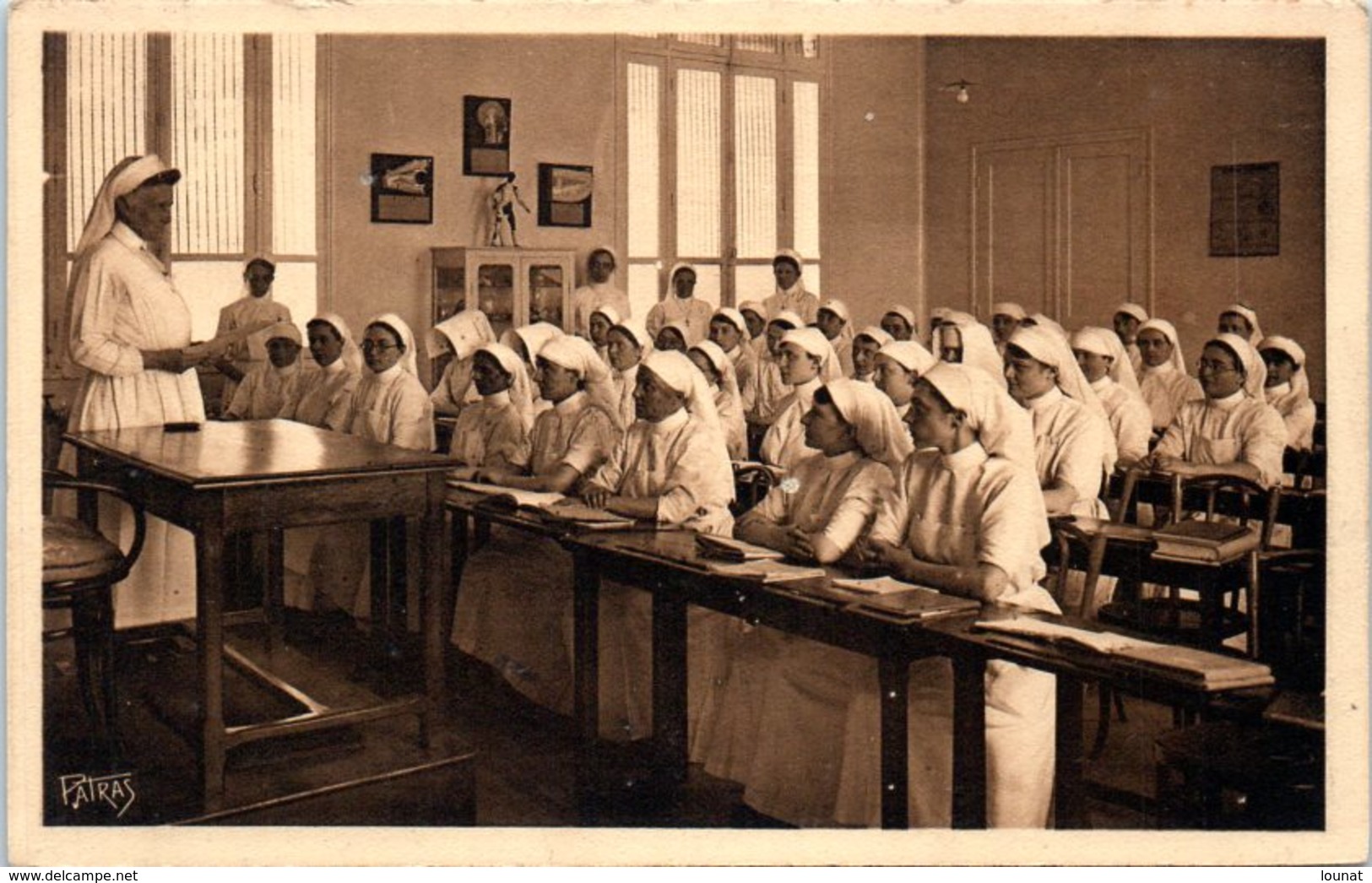 Croix Rouge - Société De Secours Aux Blessés Militaires - Hopital Ecole - Salle D'études - Croce Rossa