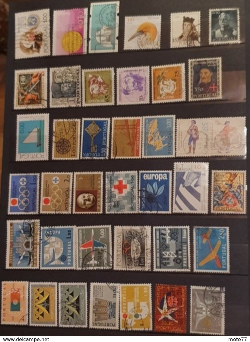 PORTUGAL - 124 TIMBRES - Lot 140 - Voir Mes Autres Ventes De 150 Pays - Colecciones (sin álbumes)