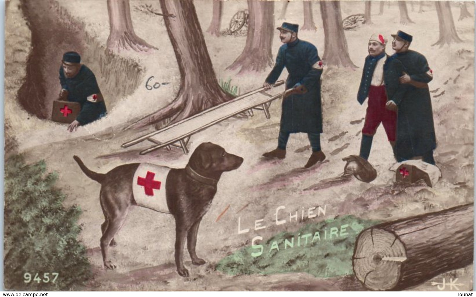 Croix Rouge - Le Chien Sanitaire - Red Cross