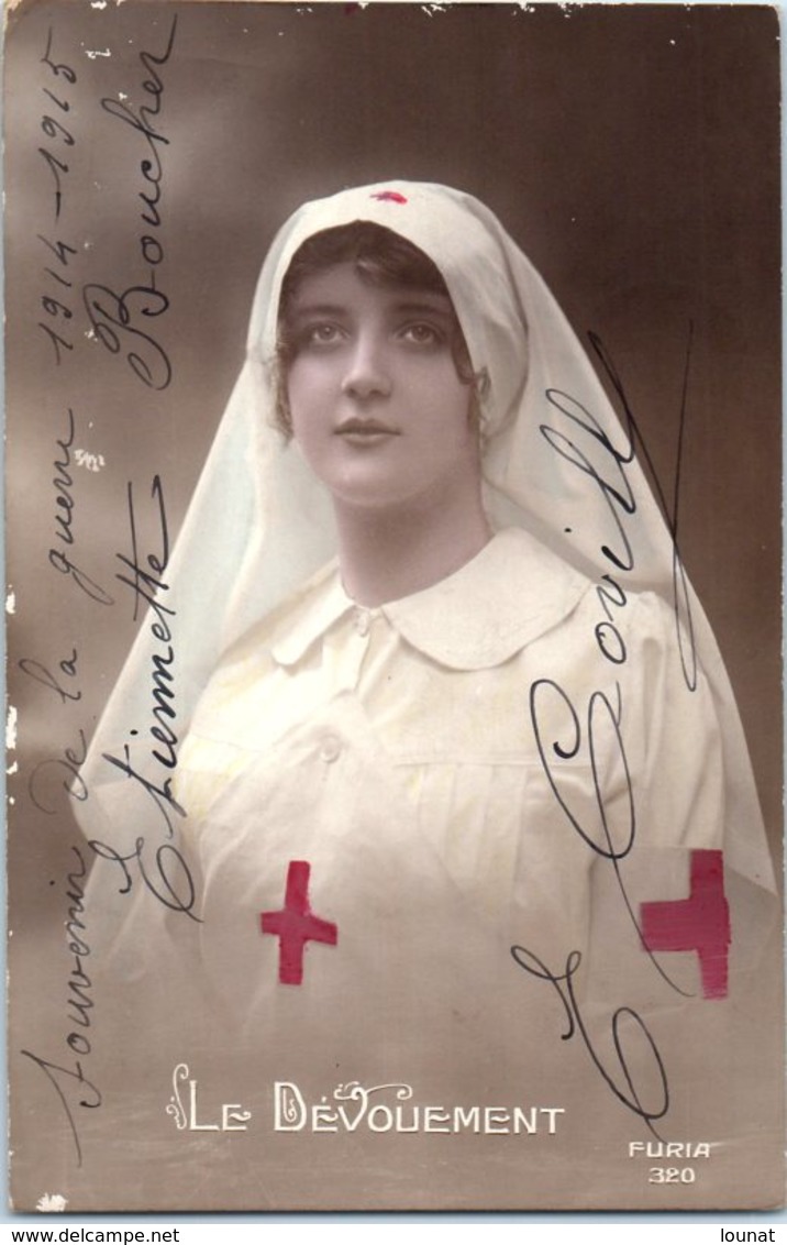 Croix Rouge - Le Dévouement - Infirmière - Croix-Rouge